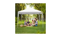 Slickblue Practical Waterproof Right-Angle Folding Tent for Outdoor Events and Shelter