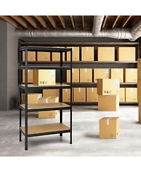 Slickblue 71 inch Heavy Duty Steel Adjustable 5 Level Storage Shelves