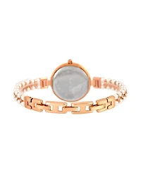 Danecraft Women's 18K Fine Rosegold Plated Analog Watch
