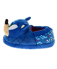 Sega Sonic the Hedgehog Toddler and Little Boys Dual Sizes Slippers