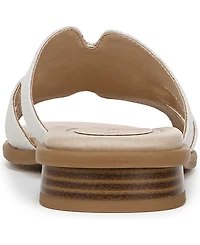 LifeStride Women's Royalty Bit Square Open Toe Slide Sandals
