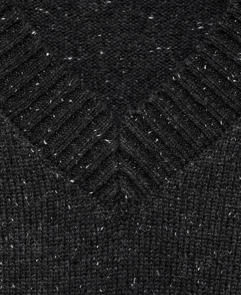 Mango Women's V-Neck Knitted Sweater Vest