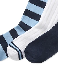 Polo Ralph Lauren Little & Big Boys Rowing Bear Crew Socks, 3-Pack