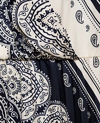 Mango Women's Paisley Print Shirt Dress