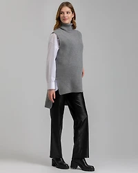 Maternity Straight & Stretchy Leather Romeo Trousers