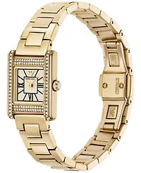 Emporio Armani Women's Gold-Tone Stainless Steel Bracelet Watch 20mm