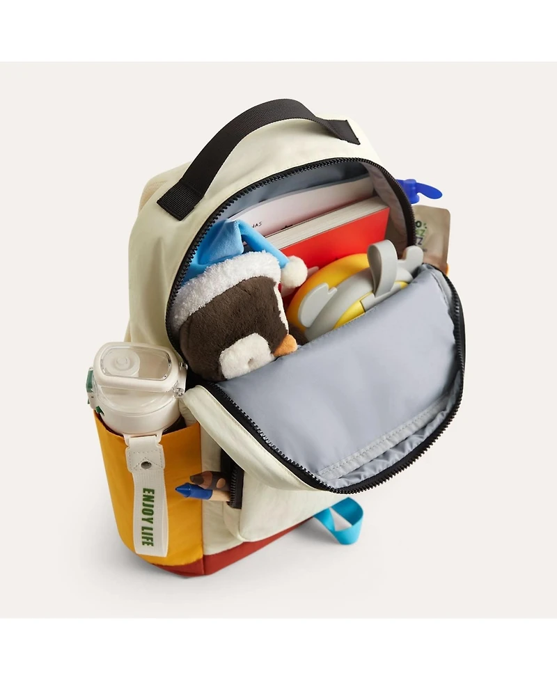 Bagsmart Walker 14L Featherlight Color Block Kids Backpack with Pencil Case