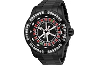 Invicta Men's 28715 Specialty Quartz 3 Hand Black Dial Watch