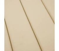 vidaXL Sun Lounger Cushion Beige 73.2"x22.8"x1.2"