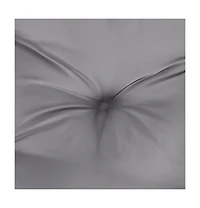 vidaXL Chair Cushions 6 pcs Gray 15.7"x15.7"x2.8" Oxford Fabric