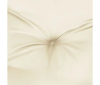 vidaXL Garden Bench Cushion Cream White 47.2"x19.7"x2.8" Oxford Fabric