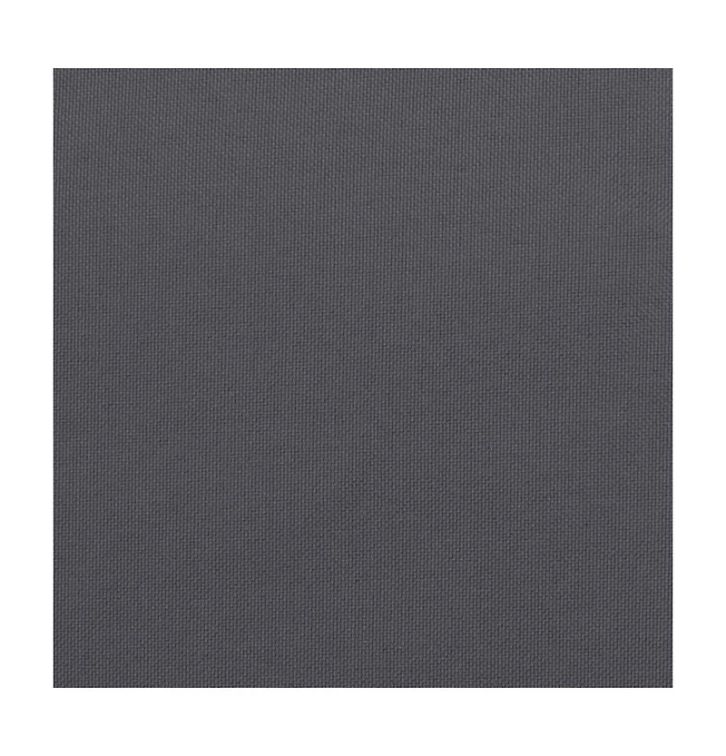 vidaXL Garden Highback Chair Cushions 4 pcs Anthracite 47.2"x19.7"x2.8" Fabric