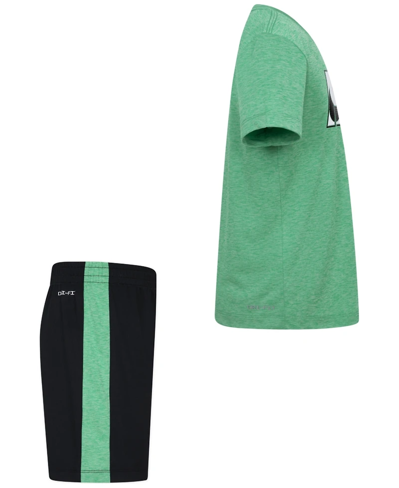 Nike Little Boys Dri-fit Dropset T-Shirt & Shorts Set
