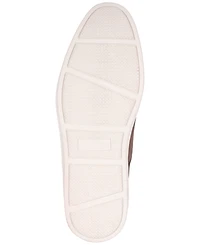 Alfani Men's Callowayy Leather Lace-Up Cap-Toe Sneakers, Exclusively at Macy's