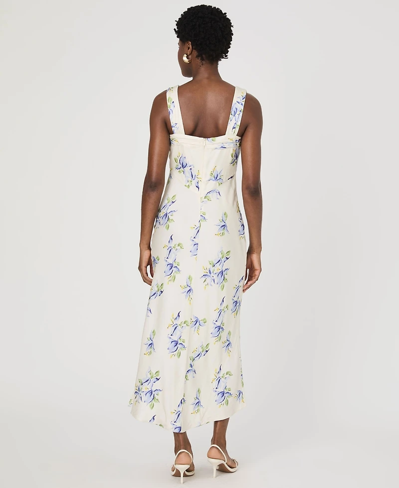 French Connection Women's Ennis Satin Sheath Dress