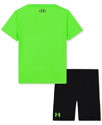 Under Armour Toddler & Little Boys Ua Tech Soccer T-Shirt & Shorts Set