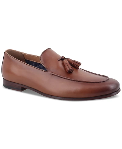 Bar Iii Men's Benjiee Leather Slip-On Tassel Loafers, Exclusively at Macy's
