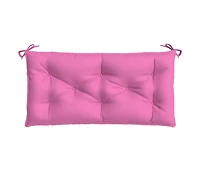 vidaXL Garden Bench Cushion Pink 39.4"x19.7"x2.8" Oxford Fabric