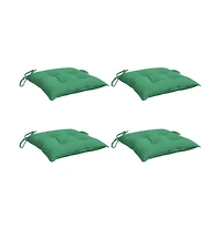 Chair Cushions pcs Green 19.7"x19.7"x2.8" Oxford Fabric
