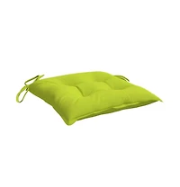 vidaXL Chair Cushions 6 pcs Bright Green 19.7"x19.7"x2.8" Oxford Fabric