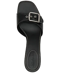 Coach Women's Margot Kitten-Heel Slide Sandals