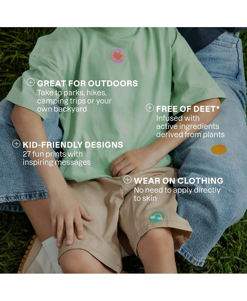 Mosquito Repellent Patches - Positive Vibes - 180 Count
