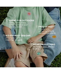 Mosquito Repellent Patches - Positive Vibes - 180 Count