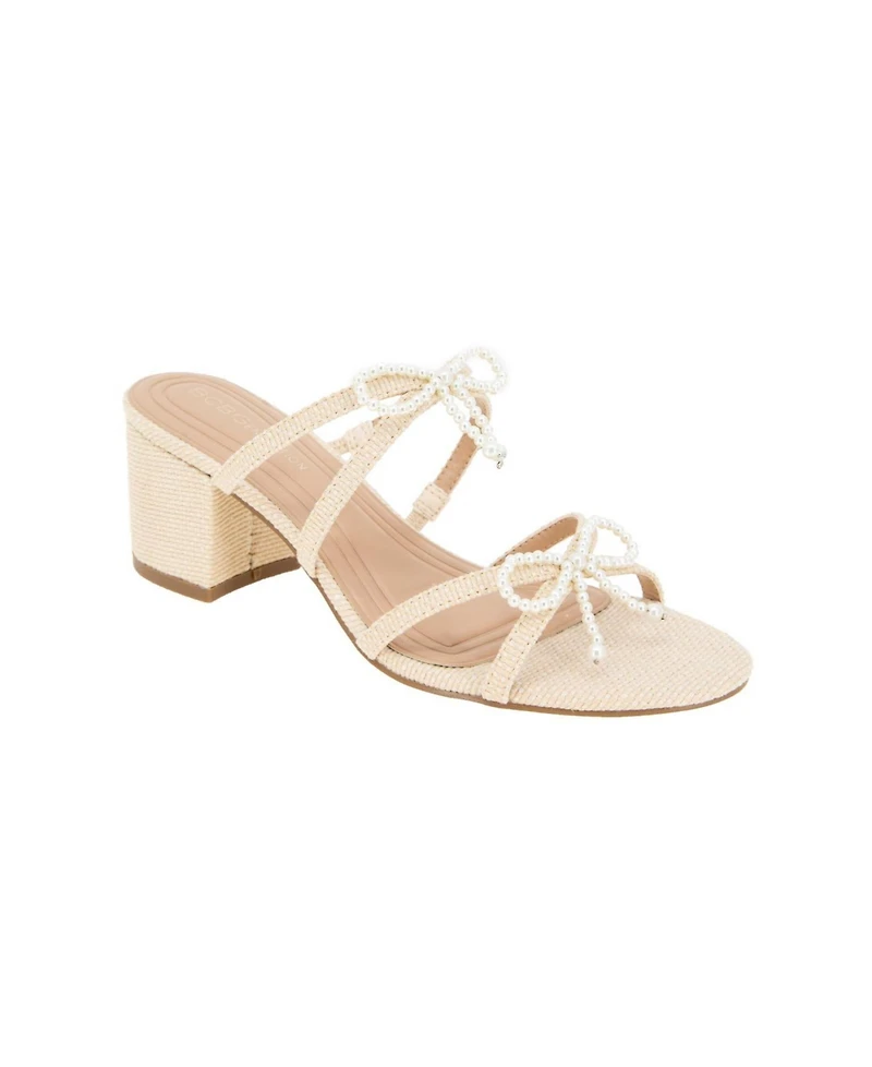 BCBGeneration Women's Sarina Block Heel Sandals