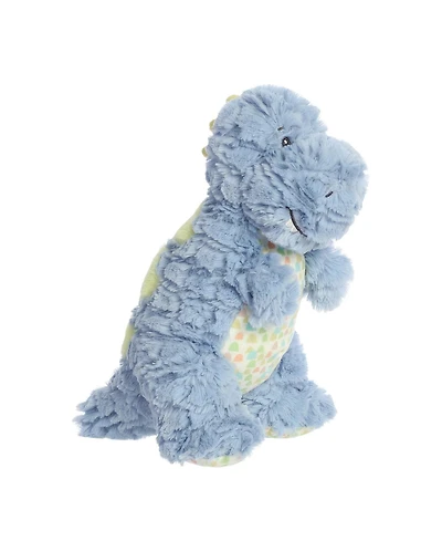 ebba Small Theo T-Rex Softiesaurus Adorable Baby Plush Toy Blue 9"