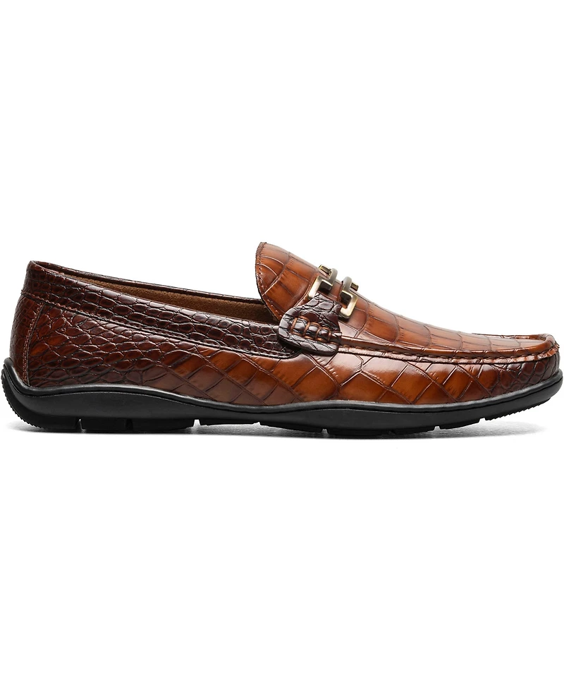 Stacy Adams Men's Embrey Moc Toe Bit Slip On Loafer