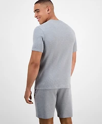 Boss by Hugo Men's Waffle-Knit Sleep T-Shirt