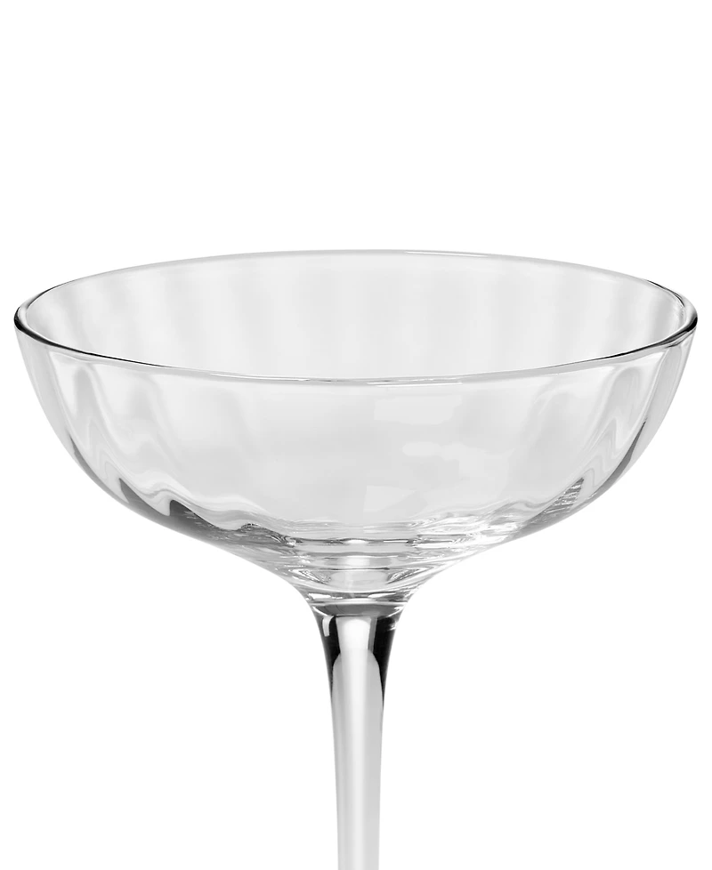 The Cellar Optic Coupe Glasses, Set of 4, Exclusively at Macy's