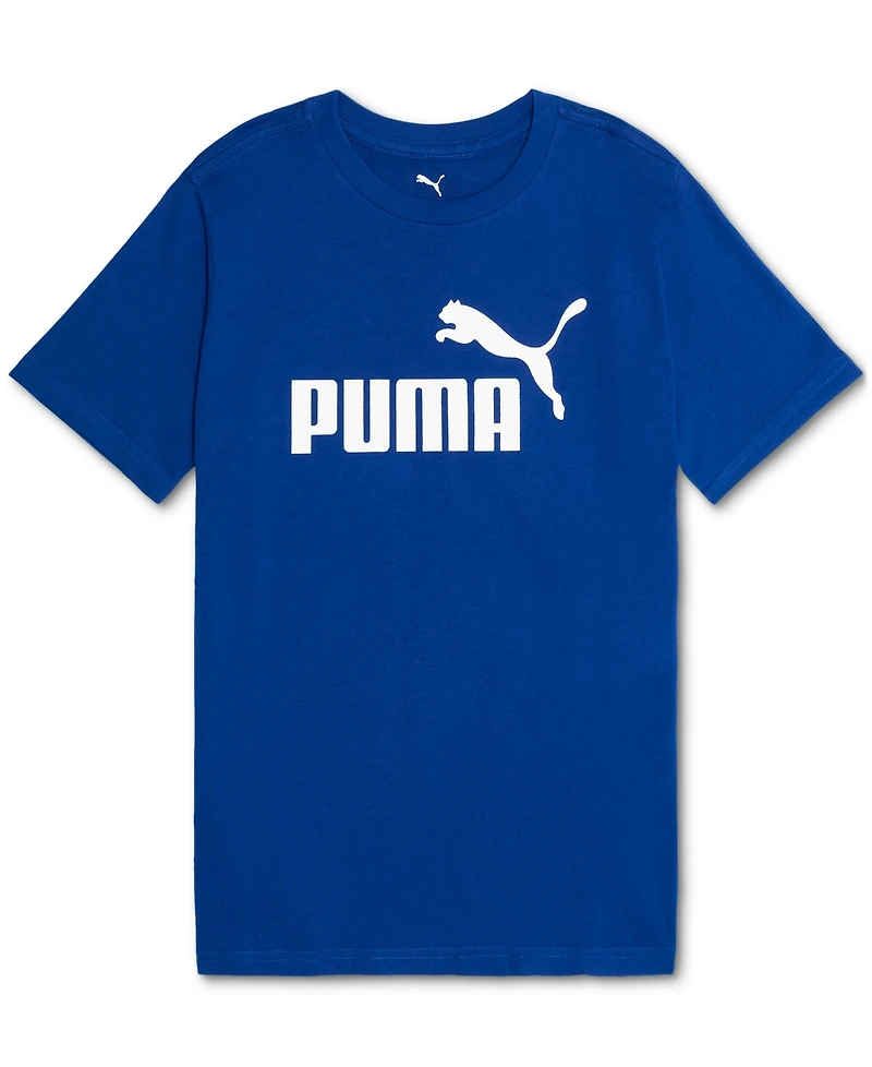 Puma Big Boys No 1 Logo Graphic Cotton T-Shirt