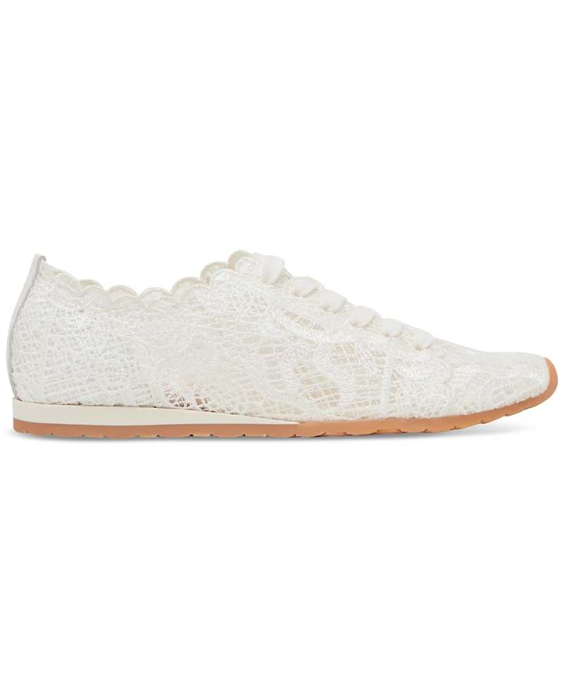 Dolce Vita Women's Dayana Lace Floral Lace-Up Sneakers