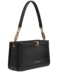 Karl Lagerfeld Paris Ivette Leather Shoulder