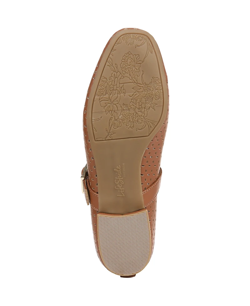 LifeStride Women's Cameo Mary Jane 3 Ballet Flats
