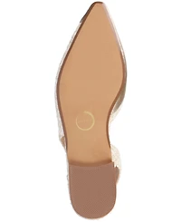 Journee Collection Women's Daphnne Slingback Pointed Cap Toe Flats