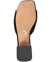 Journee Collection Women's Shilin Slip On Knit Dress Sandals