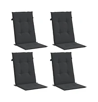 vidaXL Garden Highback Chair Cushions pcs 47.2"x19.7"x1.2" Fabric