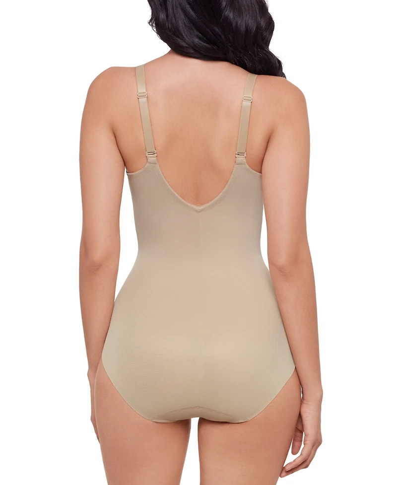 Miraclesuit Women's Sexy Sheer Shaping Padded-Cup Bodysuit