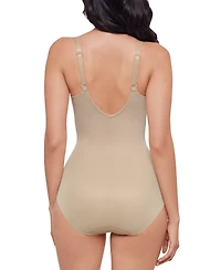 Miraclesuit Women's Sexy Sheer Shaping Padded-Cup Bodysuit