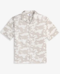 Mode of One Men's Glass Regular-Fit Camouflage Button-Down Camp Shirt, Macy's Exclusive