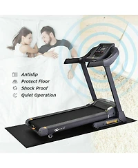 78 Inch Long Thicken Treadmill Mat for Home and Gym Use