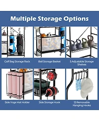 Sports Equipment Organizer for Garage