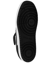 Nike Little Kids' Court Borough Low Recraft Fastening Strap Casual Sneakers from Finish Line