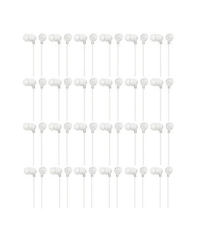 Sony Mdr-EX15LP Color EX Series In-Ear Earbud Headphones (White) Lot of 24