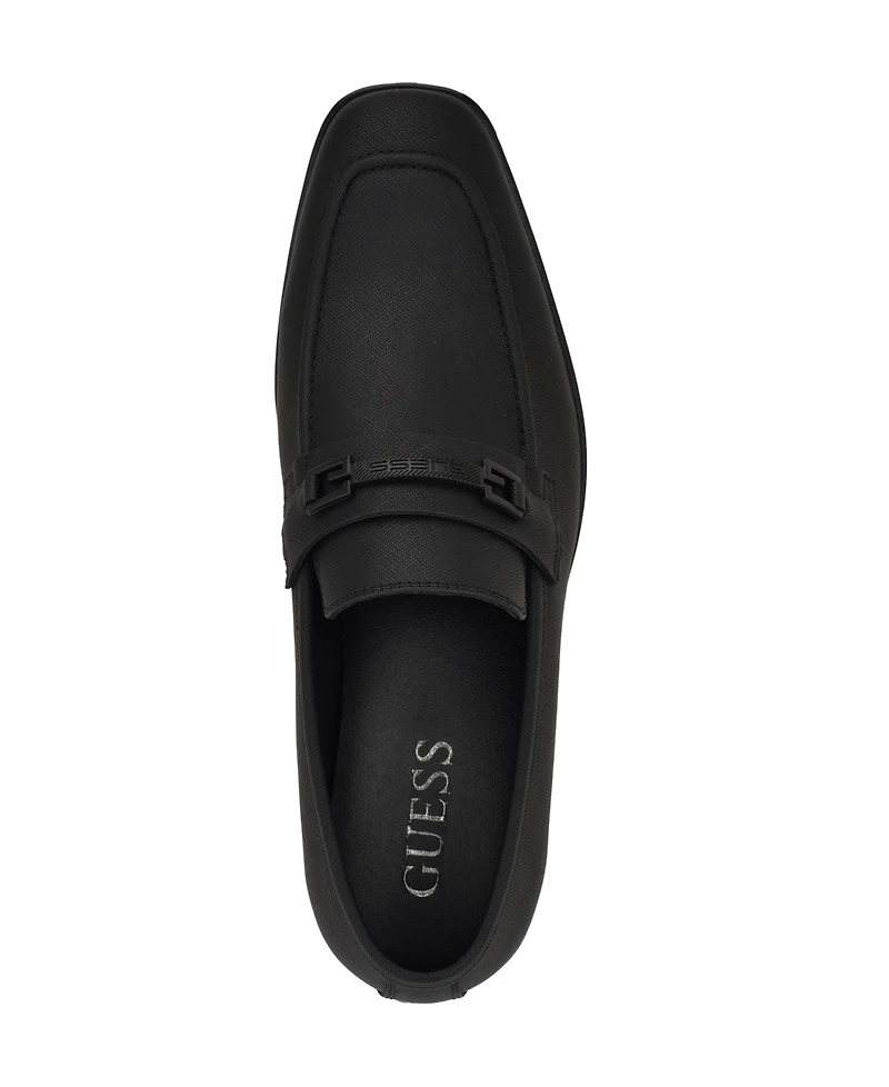 Guess Men's Hollas Square Toe Slip-On Dress Loafers
