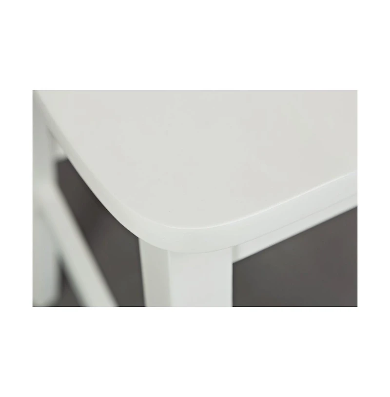 Jofran Simplicity Solid Wood Classic X-Back Counter Stool (Set of 2)