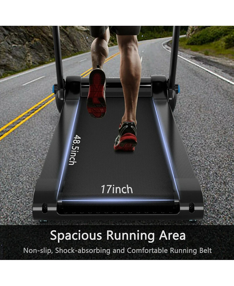 2.25HP Folding Treadmill with Bluetooth Speaker