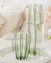 Vietri Nuovo Stripe Pitcher